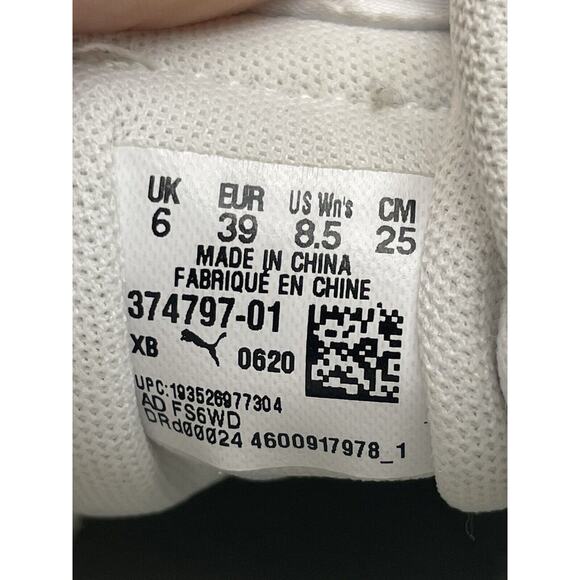 Puma Womens Skye 374797-01 White Casual Shoes Sneakers Size 8.5 - Picture 9 of 9